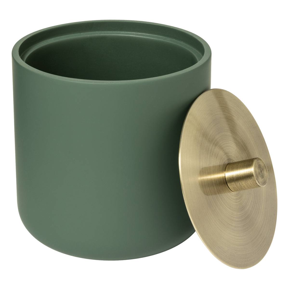 Pot à cotons DUO vert, 5FIVE SIMPLY SMART