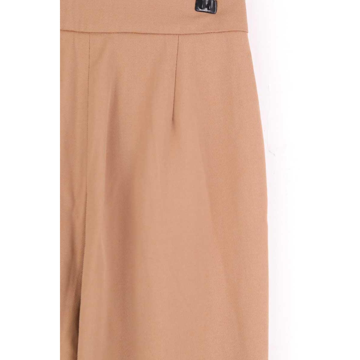 Pantalon large - Très Bon État camel, SEZANE