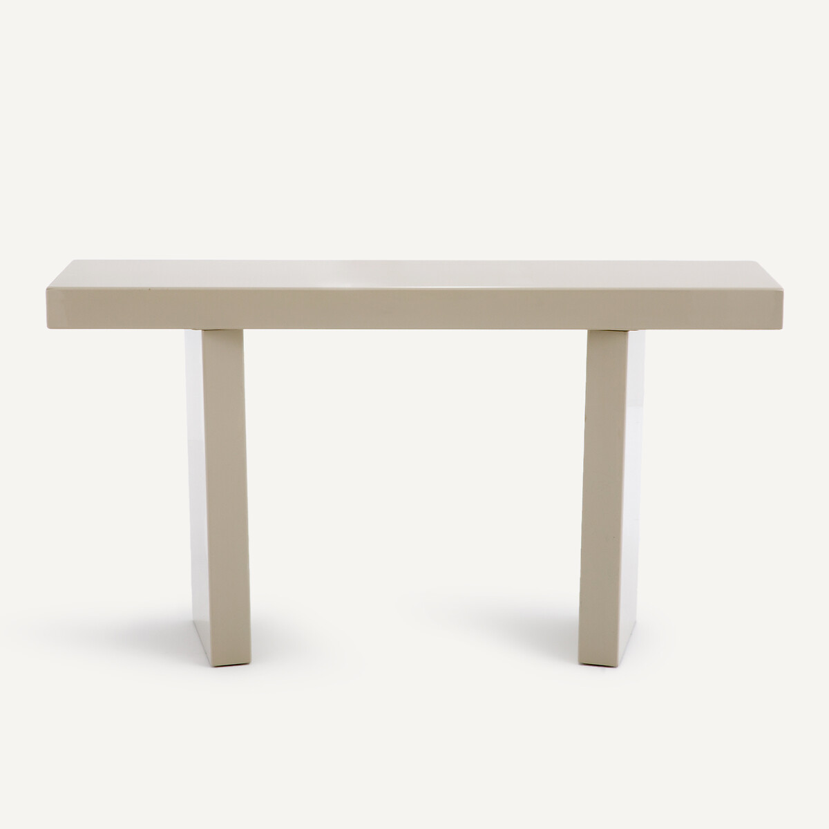 Console laquée glossy, Olaga beige sable, AM.PM
