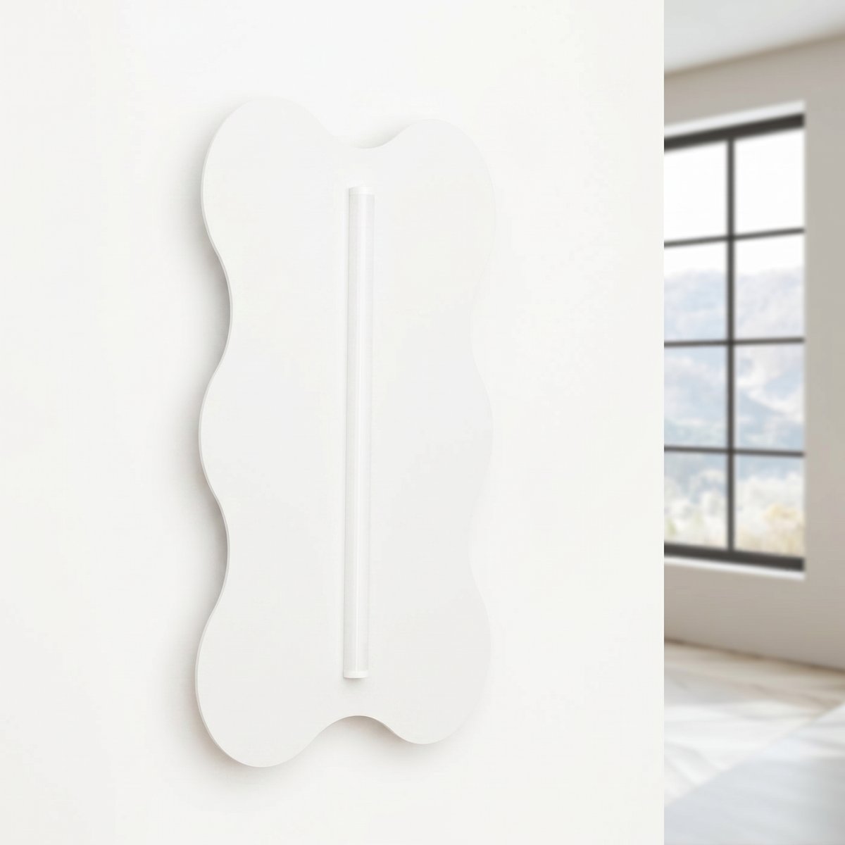 Applique murale Acier Blanc S14d 1 Klover blanc, EDEN