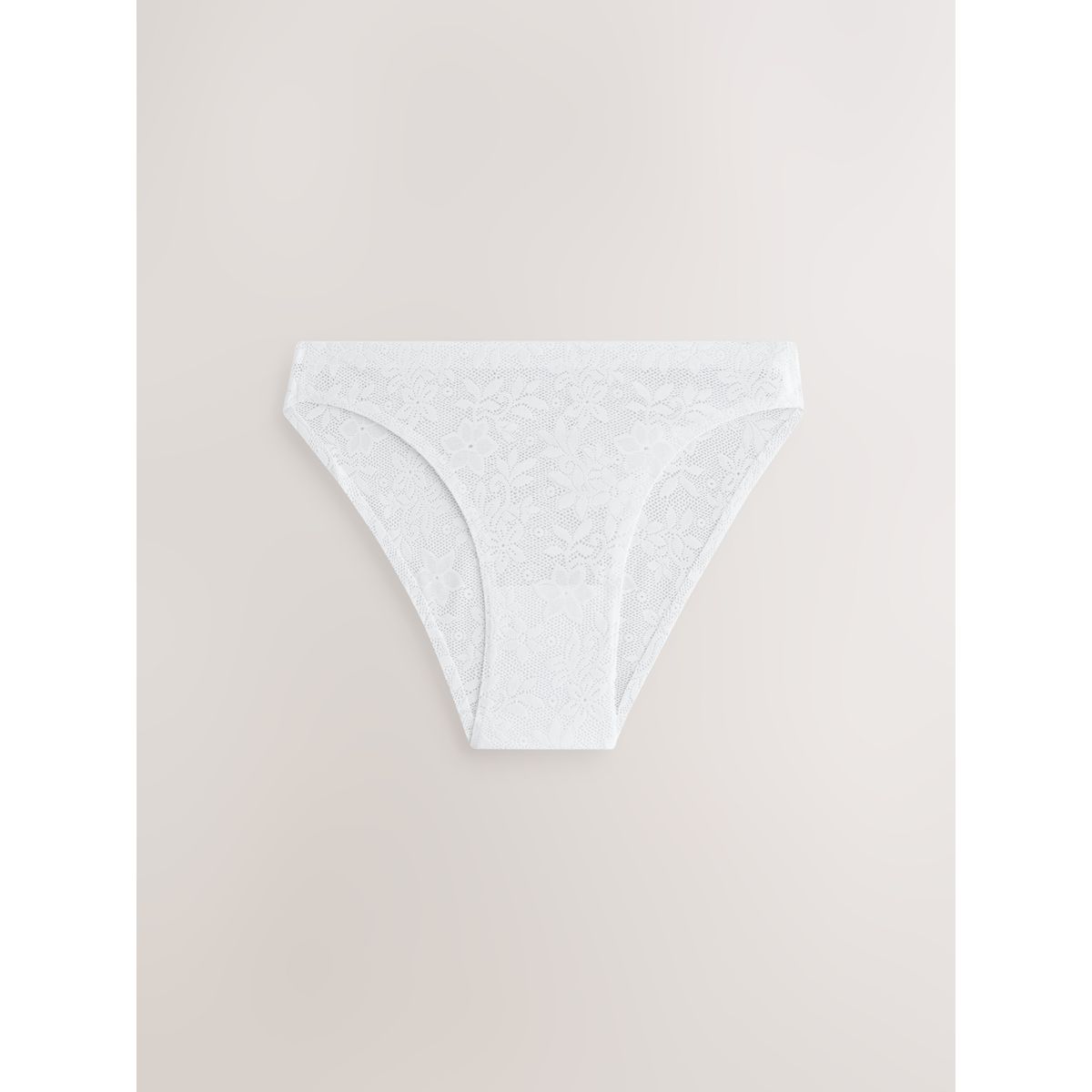 Culotte confort en dentelle, lot de 7 blanc/rose/nu praliné, NEXT