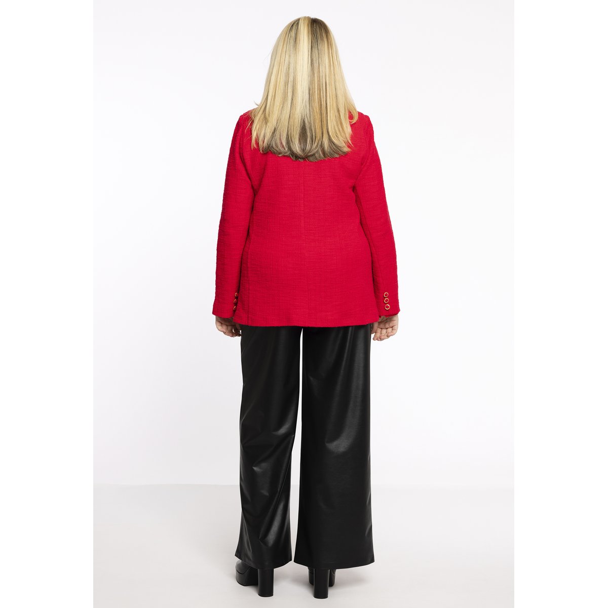 Veste /Blazer Avec des boutons rouge, YOEK
