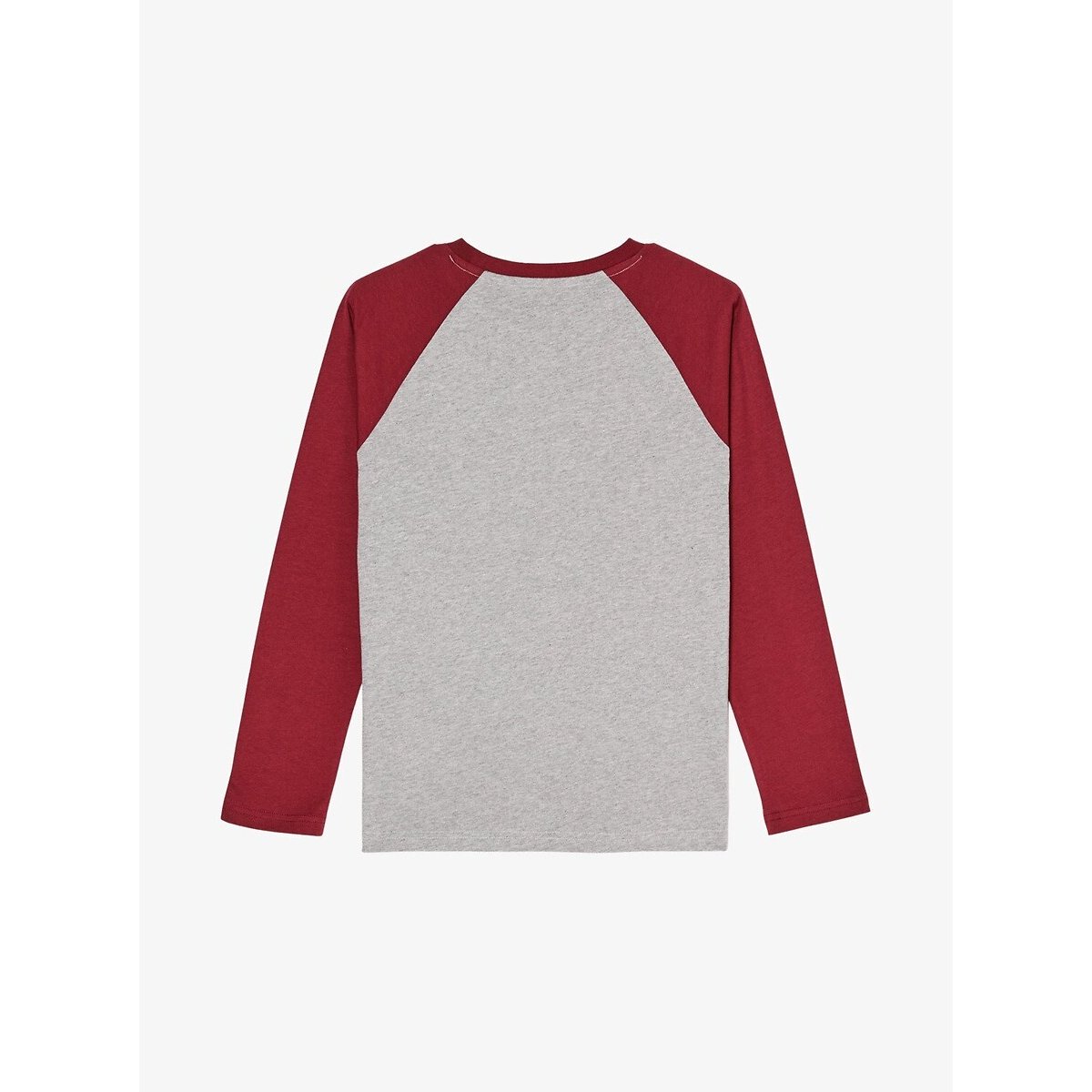 Long Sleeve T-Shirt grey/burgundy, QUIKSILVER