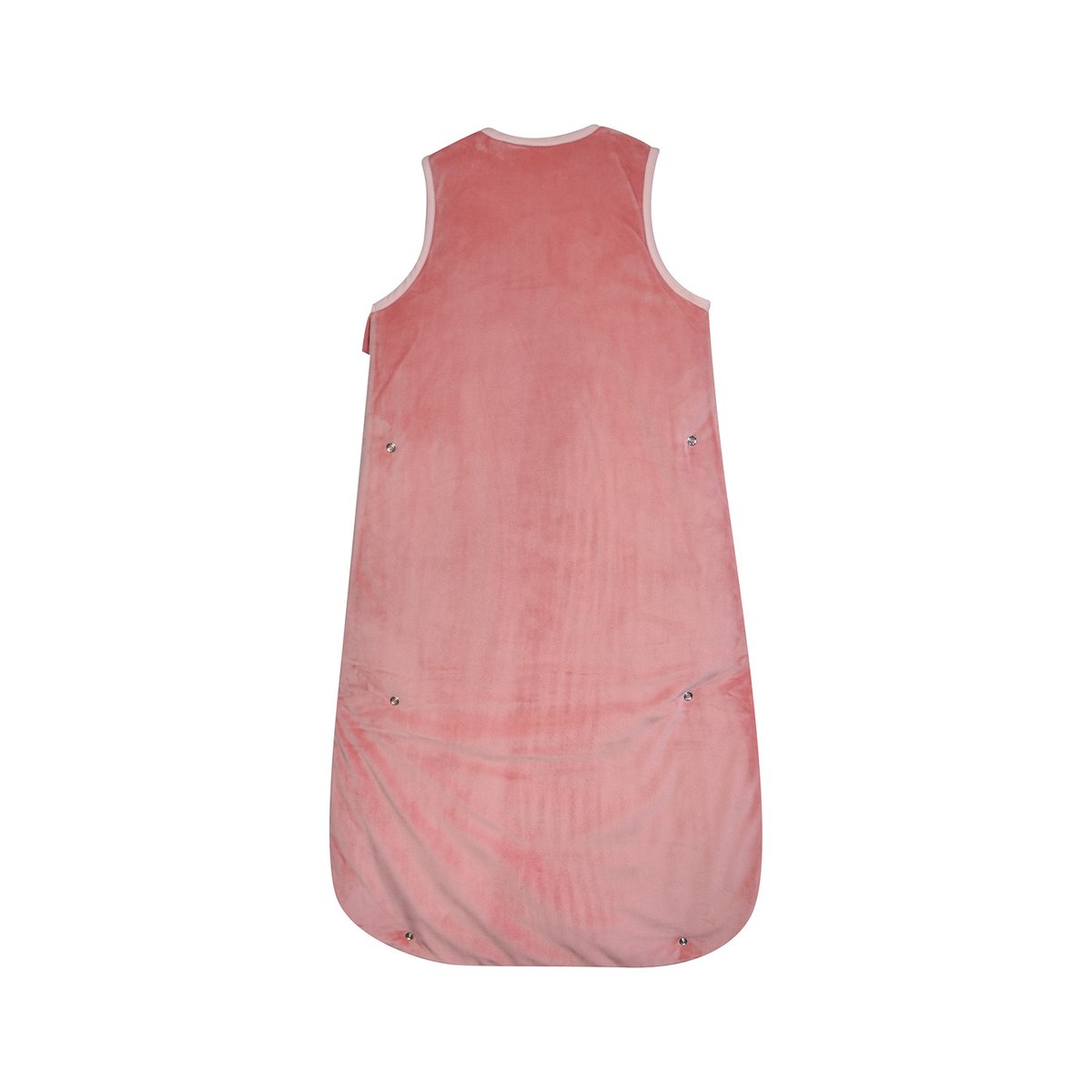 Gigoteuse 6/36m juliana velours doux sans manches rose, SUCRE D'ORGE