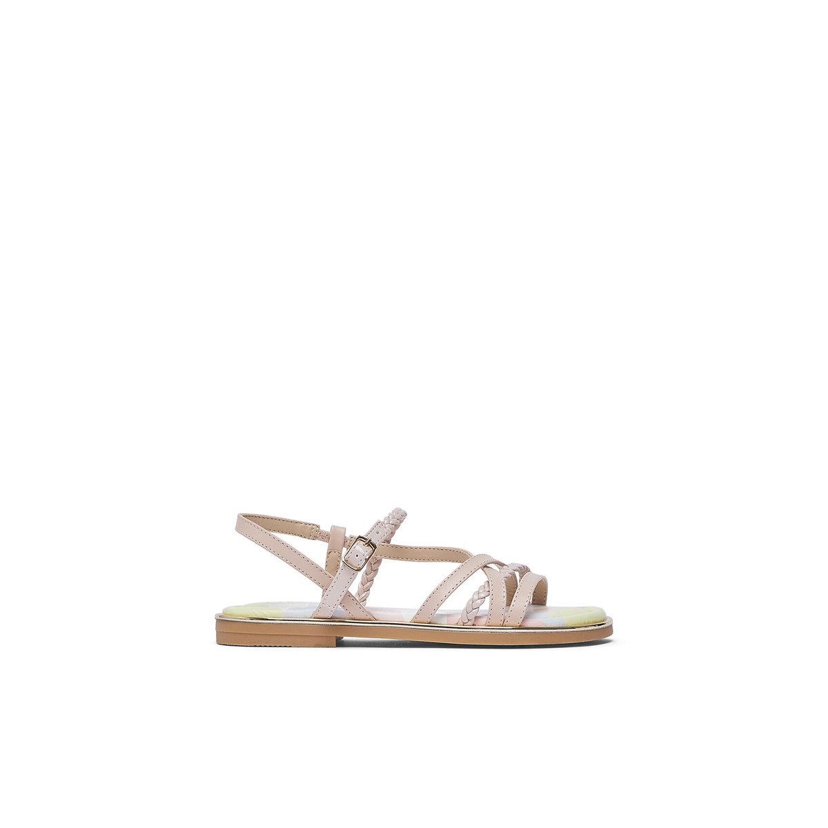 Sandales avec lanières tressées rose, LIU JO