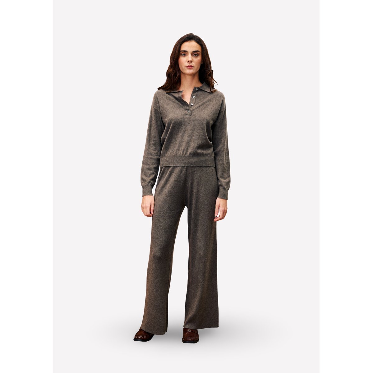 Pull  CHEDID taupe, FRNCH