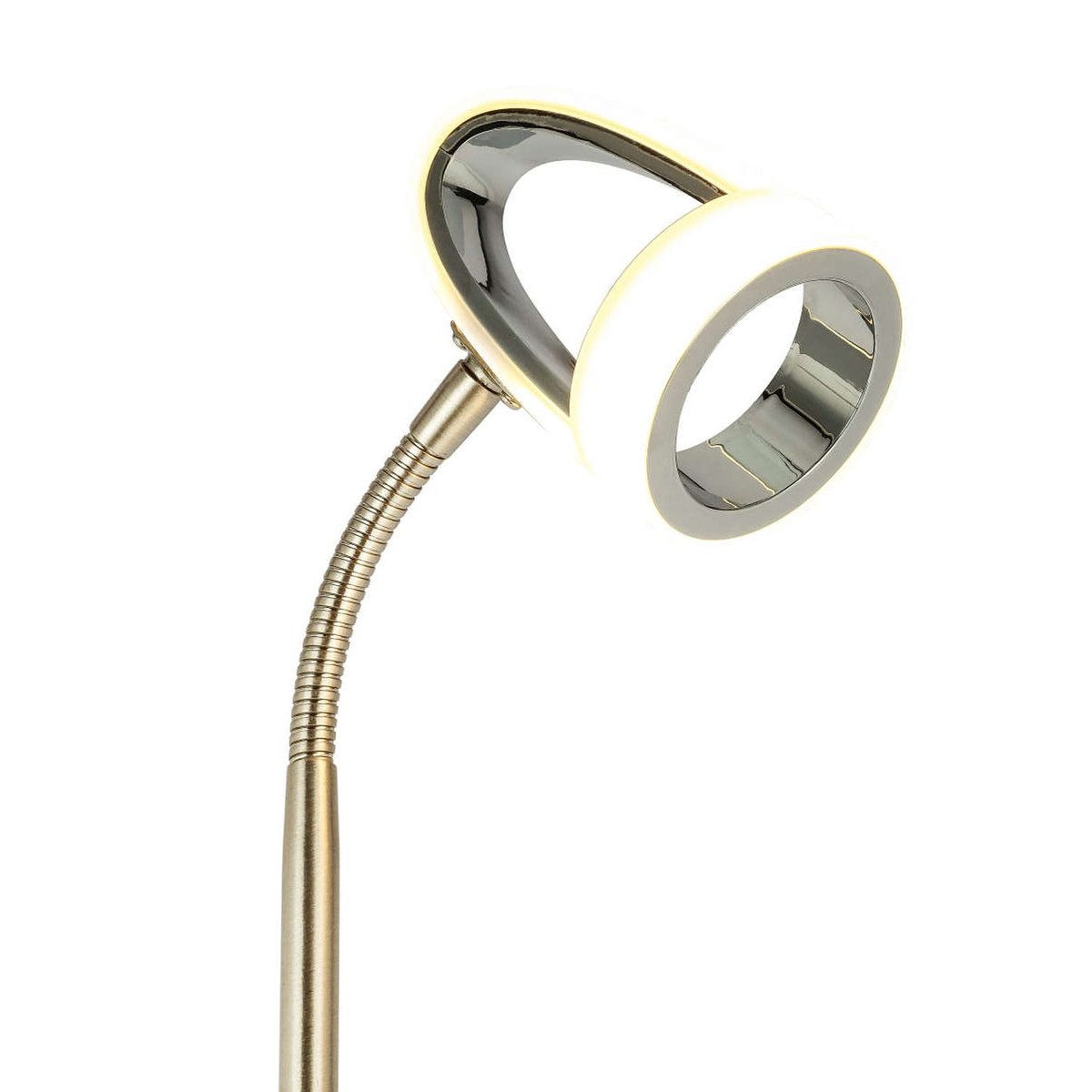 Lampadaire Led Design Rodrik argent, GLOBO LIGHTING