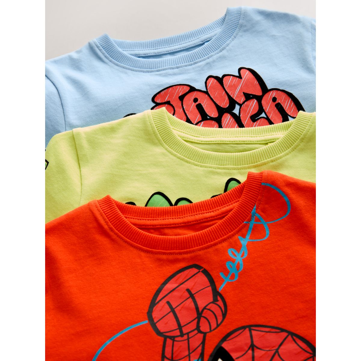 Pyjamas shorts marvel, lot de 3 rouge/bleu/vert, NEXT
