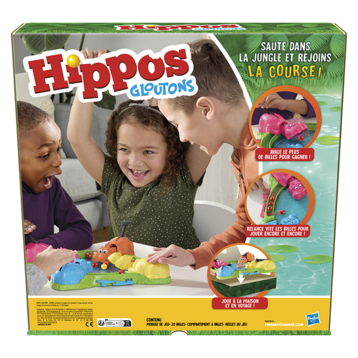 Gaming Hippos Gloutons couleur unique, HASBRO