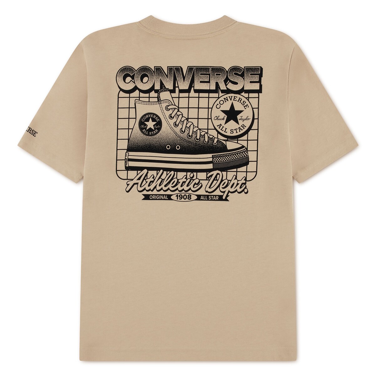 T-shirt manches courtes beige, CONVERSE
