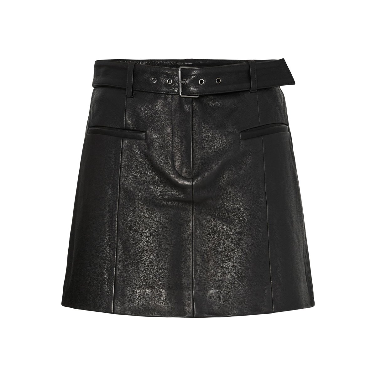 Mini-Jupe En Cuir black, YAS
