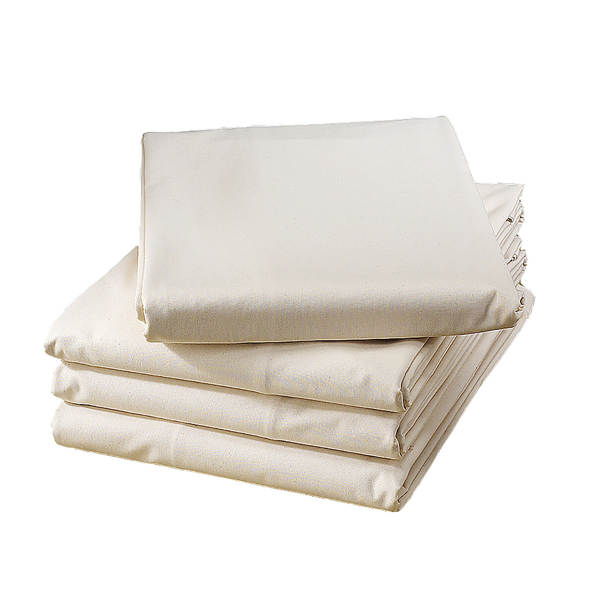 Drap housse coton bio crème, EUROPE & NATURE