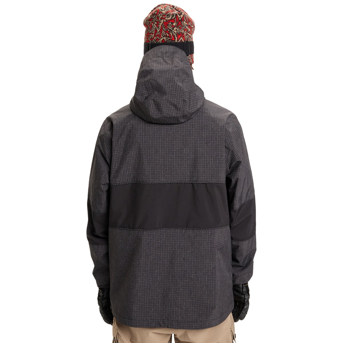 Veste de snow technique HIGH IN THE HOOD noir true black, QUIKSILVER