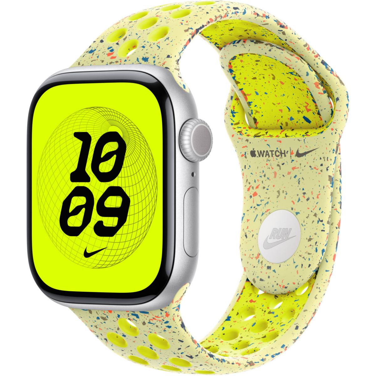 Bracelet 42 mm - M/L Sport Nike Volt Splash jaune, APPLE