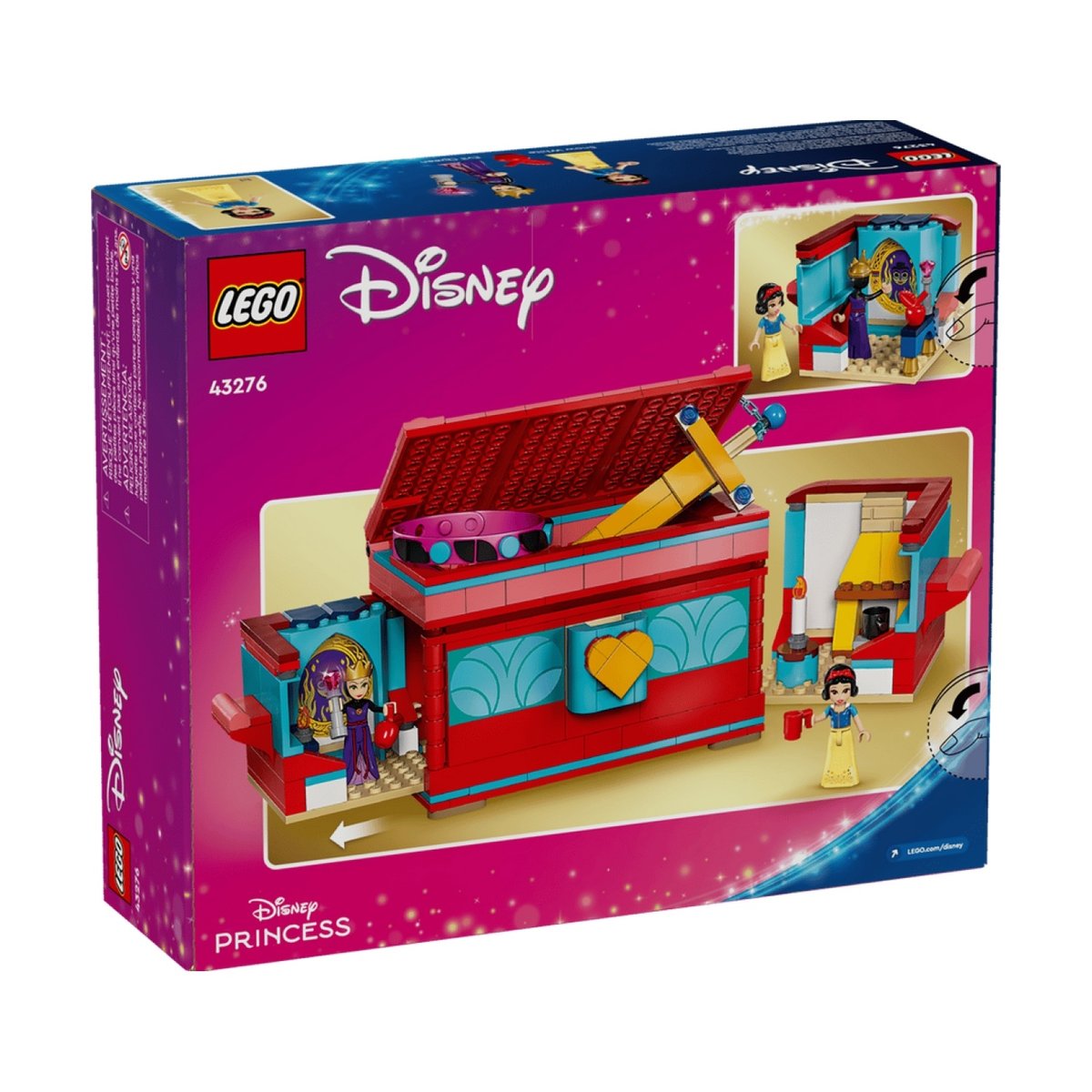 LEGO Disney - La boîte à bijoux de Blanche-Neige 43276 pour enfants multicolore, LEGO
