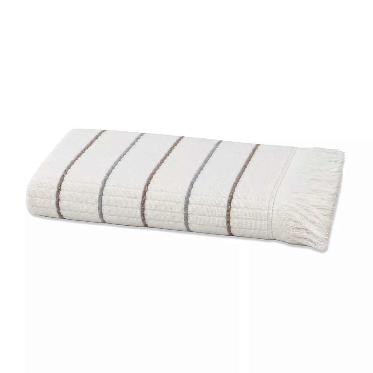 Drap de douche pur coton FARNIENTE violine, GARNIER THIEBAUT