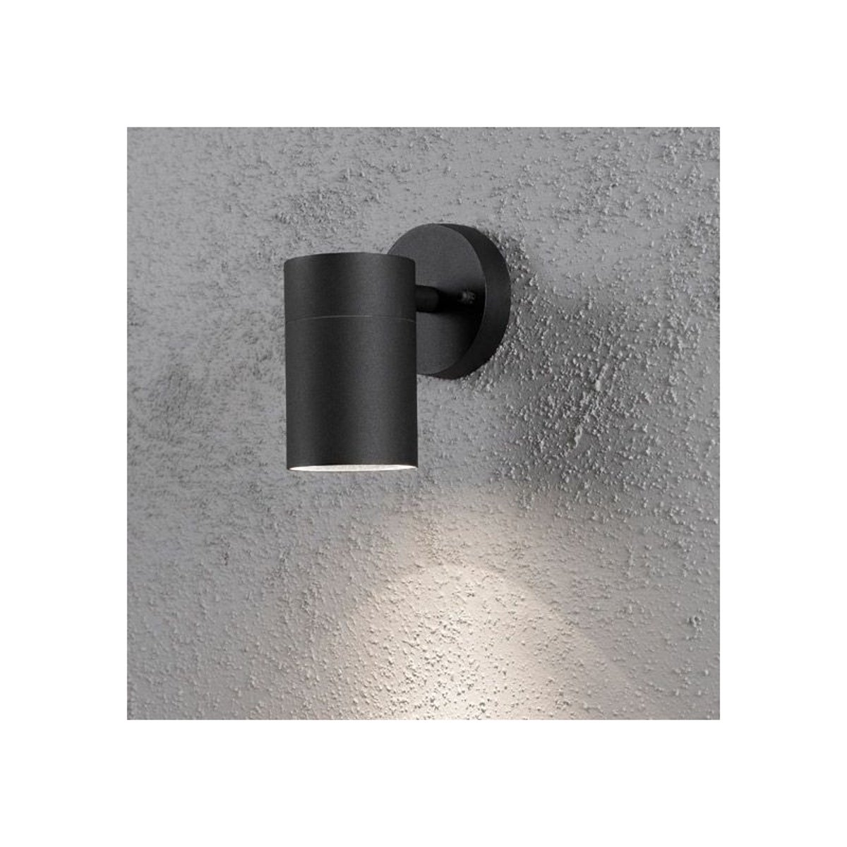 Applique murale fixe extérieur Alpa Noir noir, MILLUMINE