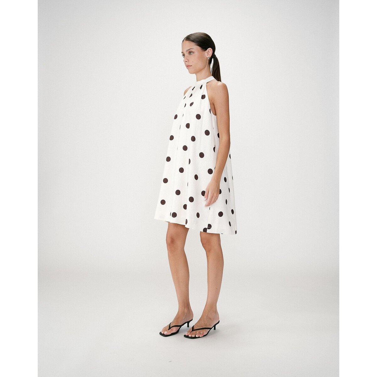 Vestido curto estampado às bolas WARNA estampado bolas, GRACE & MILA