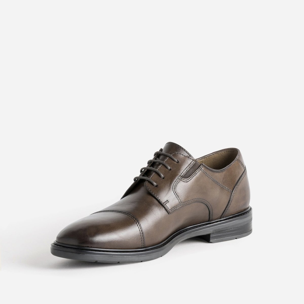 Derby en cuir FRANS marron, ERAM