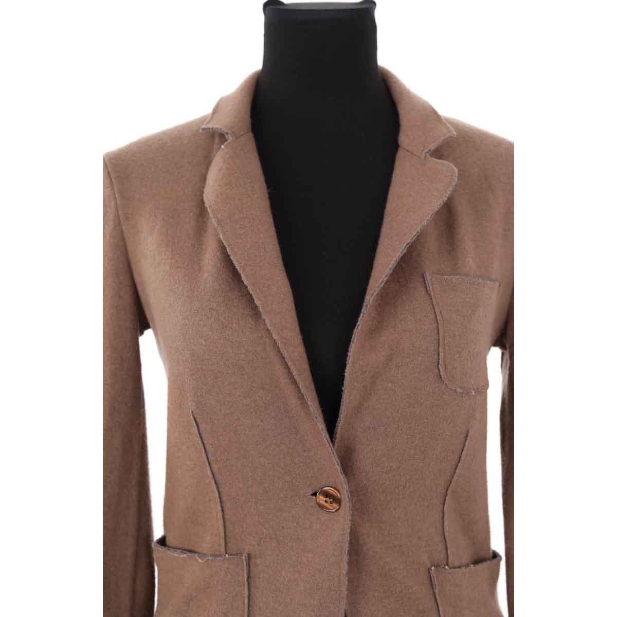 Blazer - Très Bon État marron, MAJESTIC FILATURES