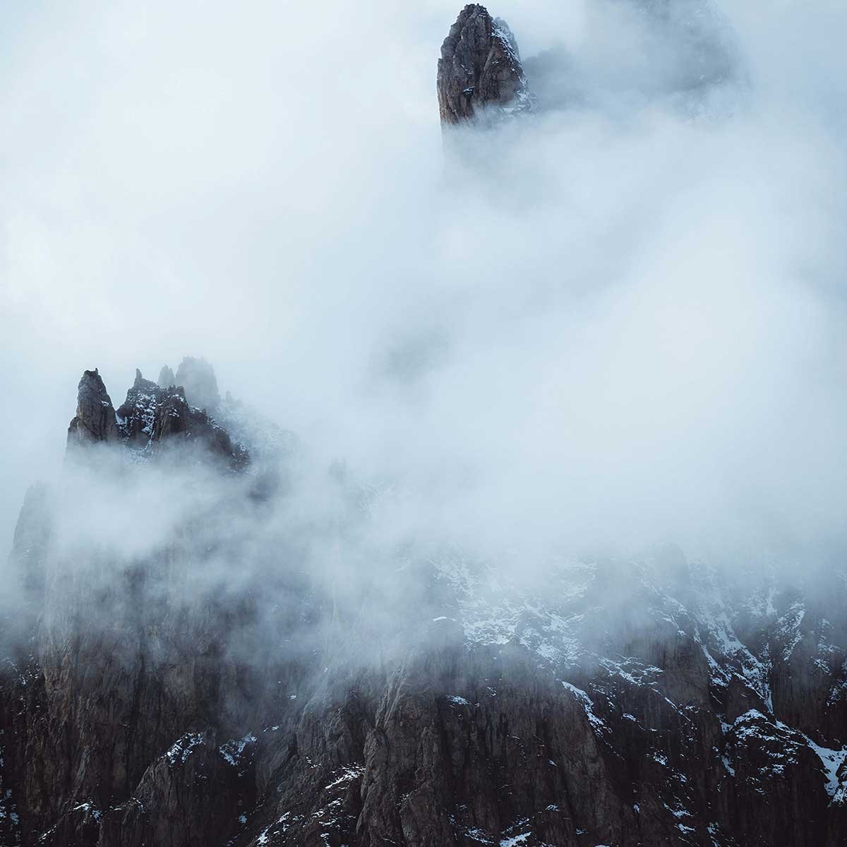 Tableau tempête dans les alpes suisses tableau alu dibond, HEXOA