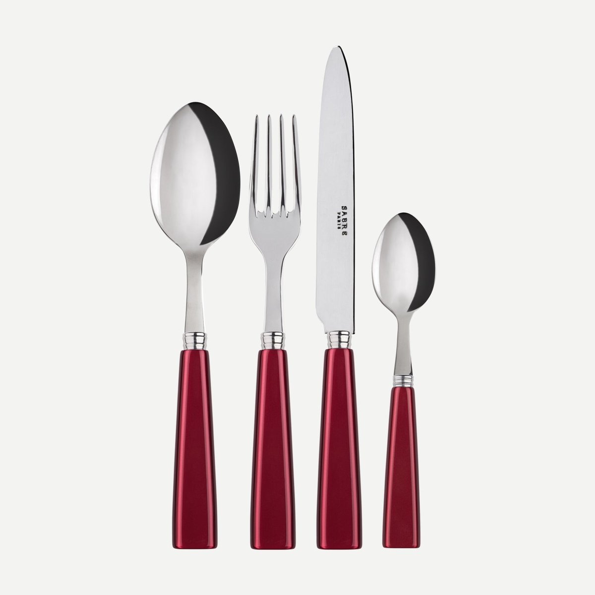 Ménagère 48 pièces, Icône rouge, SABRE