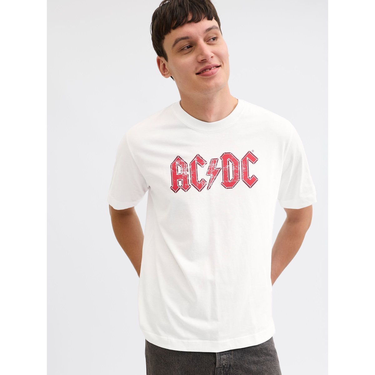 T-Shirt bright white, JACK & JONES