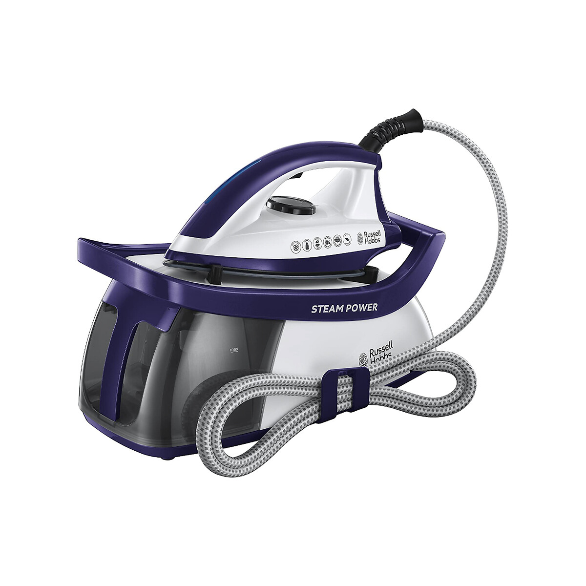 Quiet super steam 1.8l steam generator iron 24470 blue Russell Hobbs La Redoute