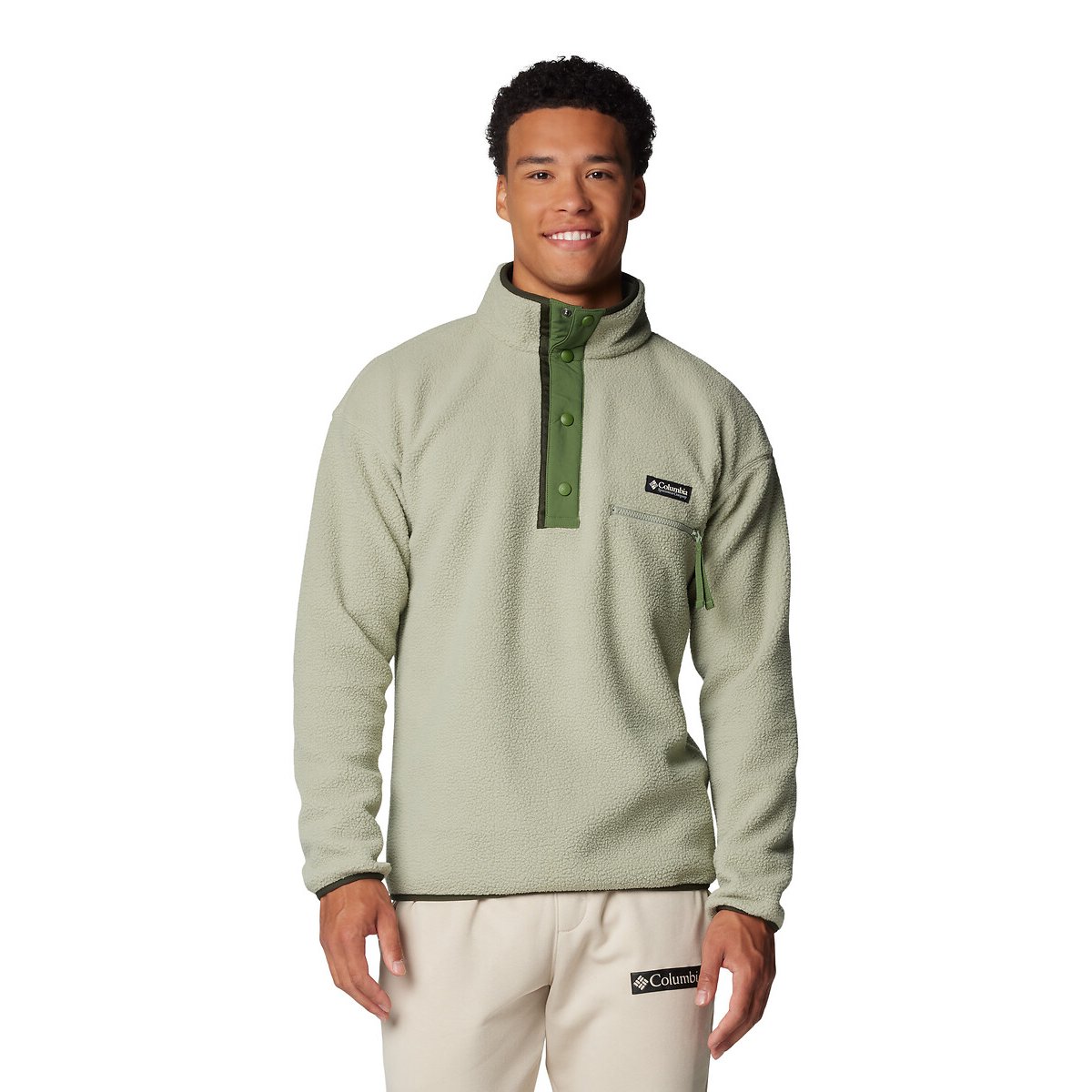 Polaire semi-boutonnée Helvetia™ II vert, COLUMBIA