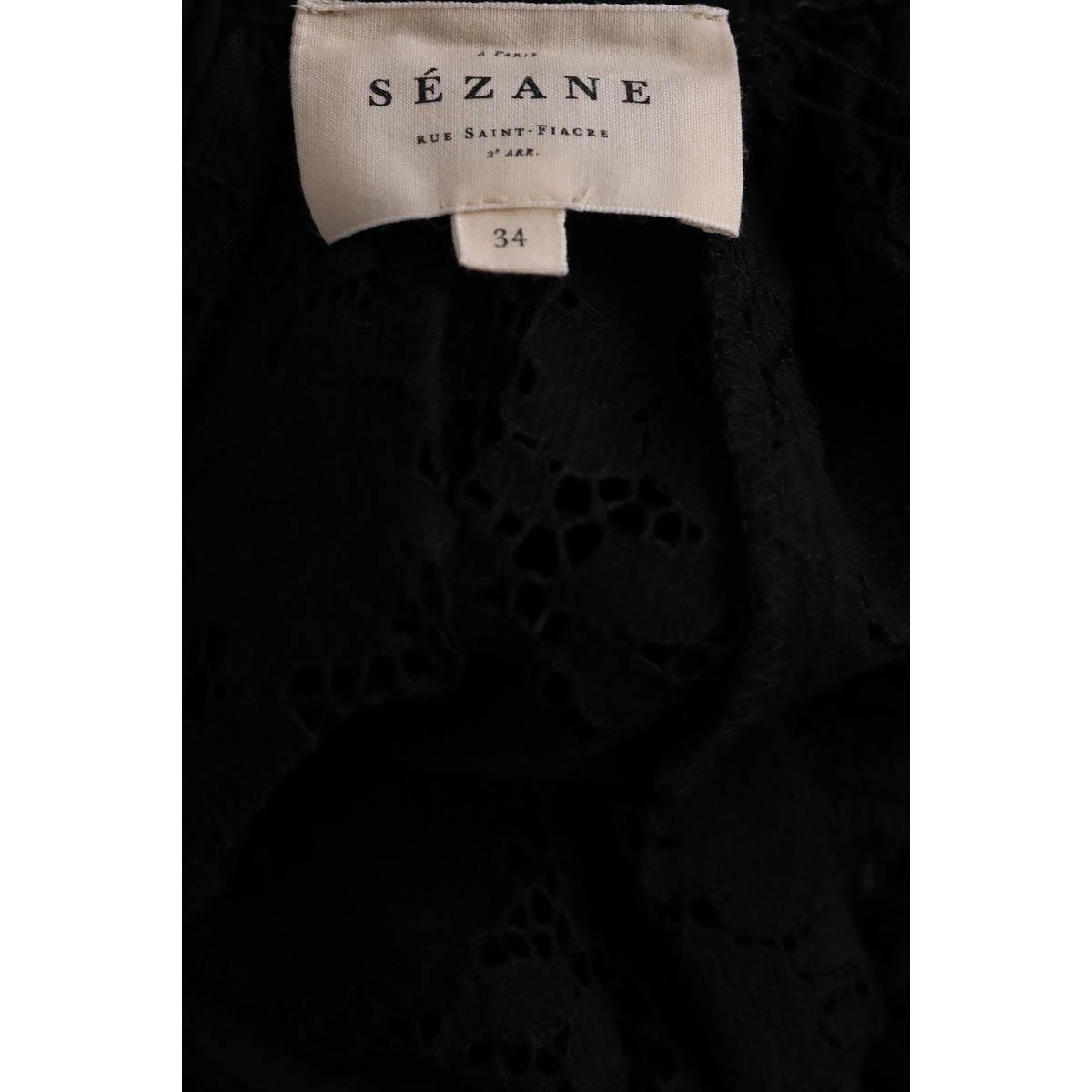 Blouse - Très Bon État noir, SEZANE