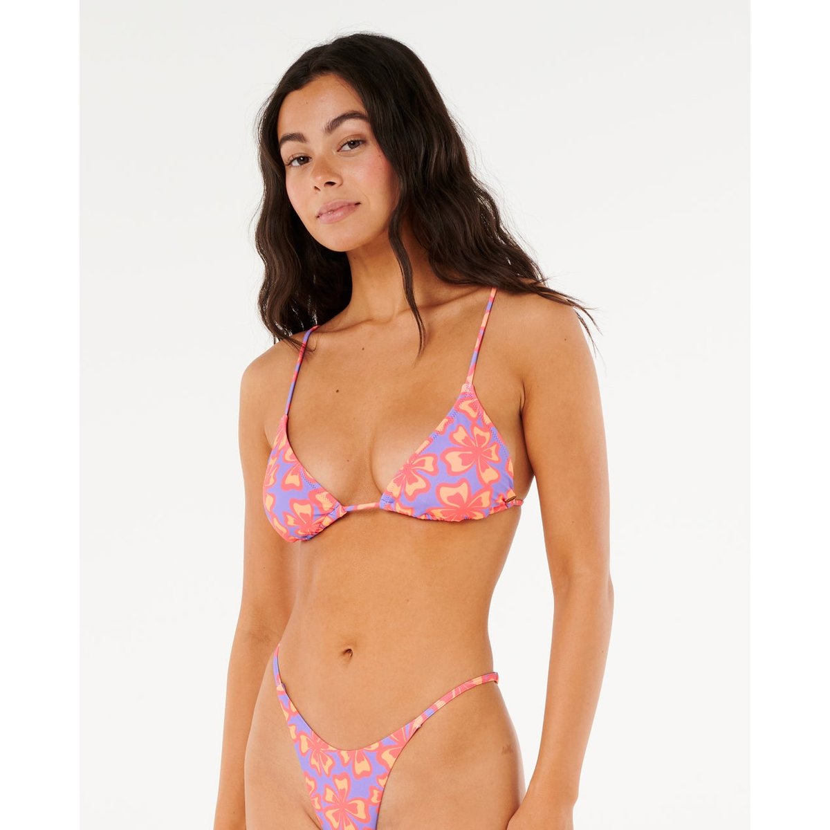Haut de Maillot de bain triangle coulisant Neon Isles purple, RIP CURL