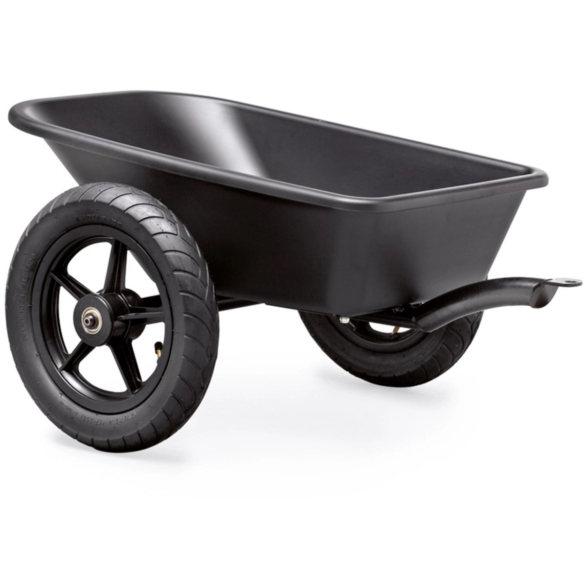 Remorque Trailer L pour kart à pédales Buddy noir, BERG TOYS