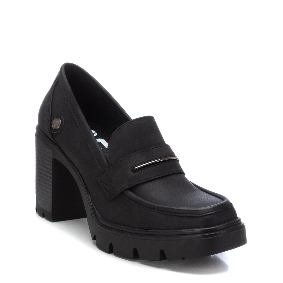 Chaussure Mocassin Talon Décontractée noir, REFRESH
