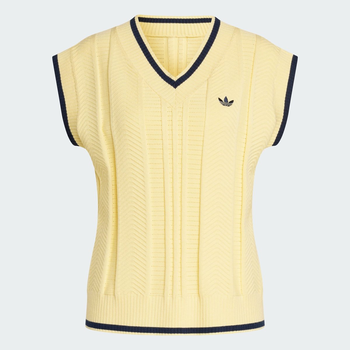 Gilet Sans Manches Maille Torsadée Gilet Sans Manches Maille Torsadée night indigo, adidas Originals
