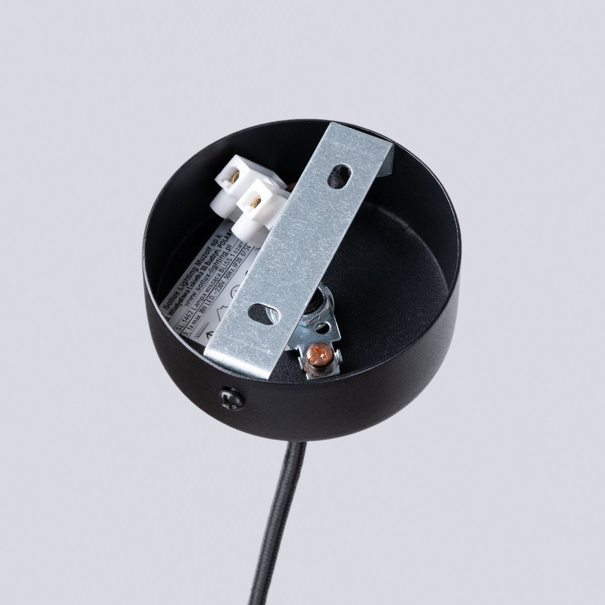 Suspension Acier Noir G9 1 Bliss noir, EDEN