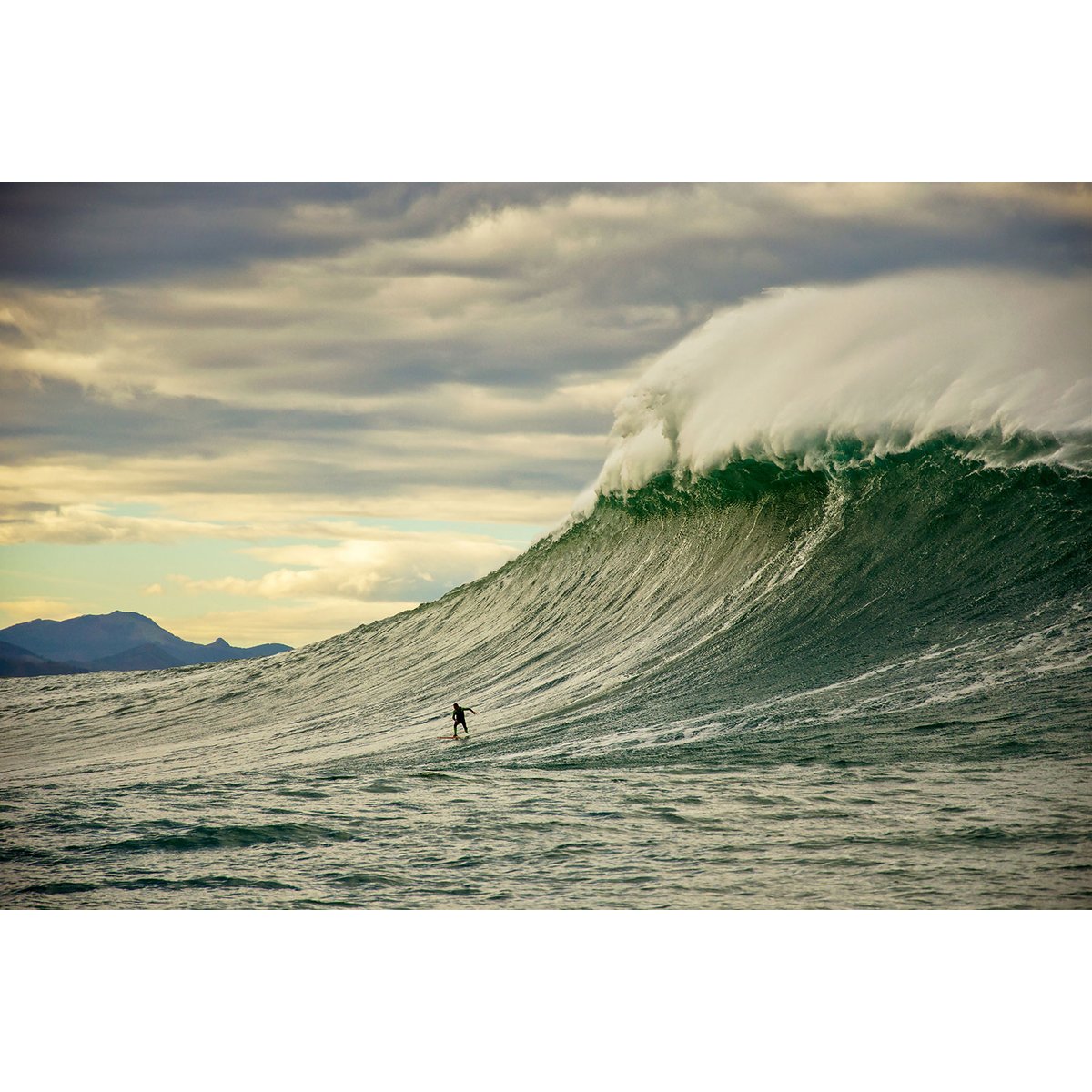 Tableau Tableau photo belharra vague tableau alu dibond, HEXOA
