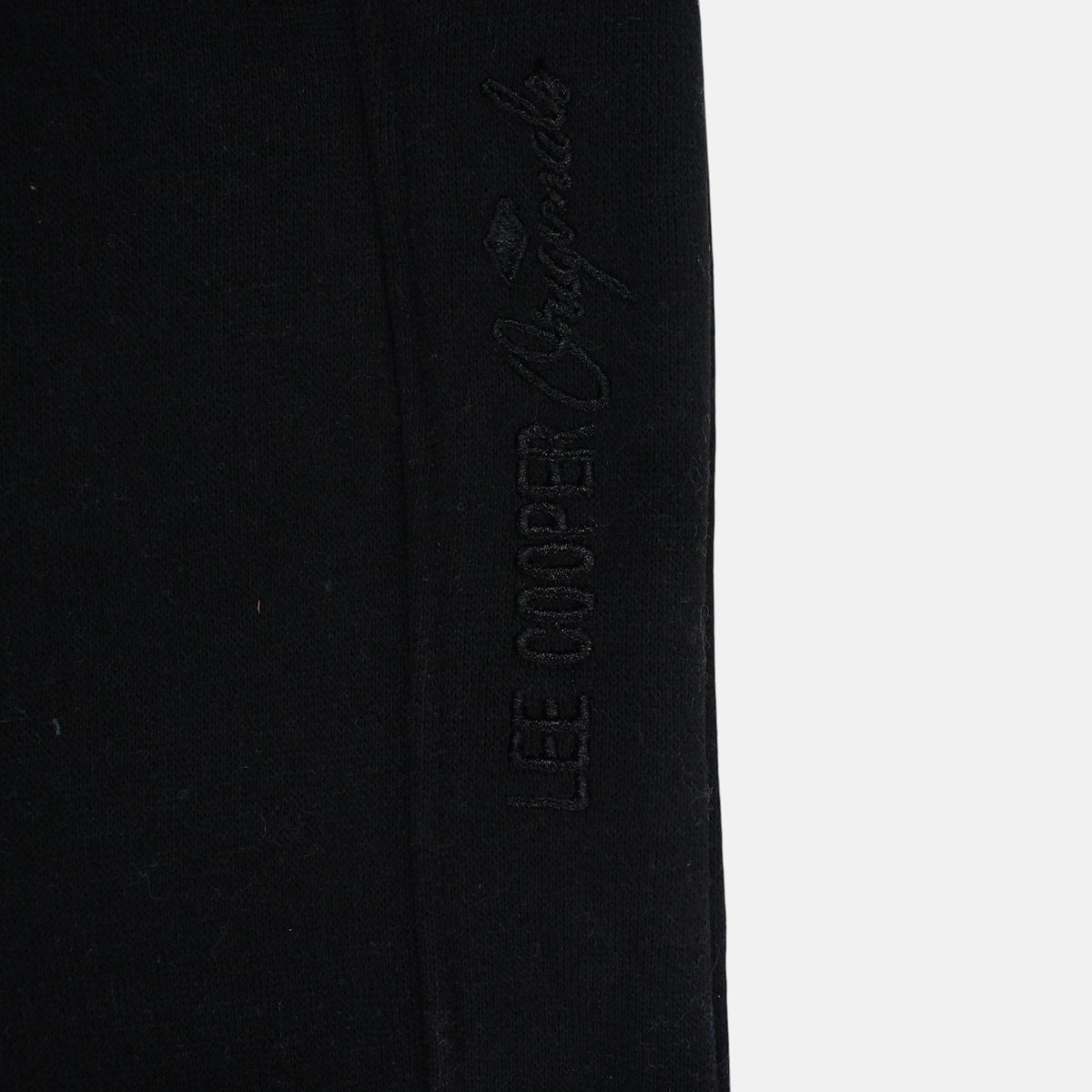 Pantalon de jogging à cordon de serrage, coupe droite, poches latérales et bas resserrés SPORTY noir, LEE COOPER