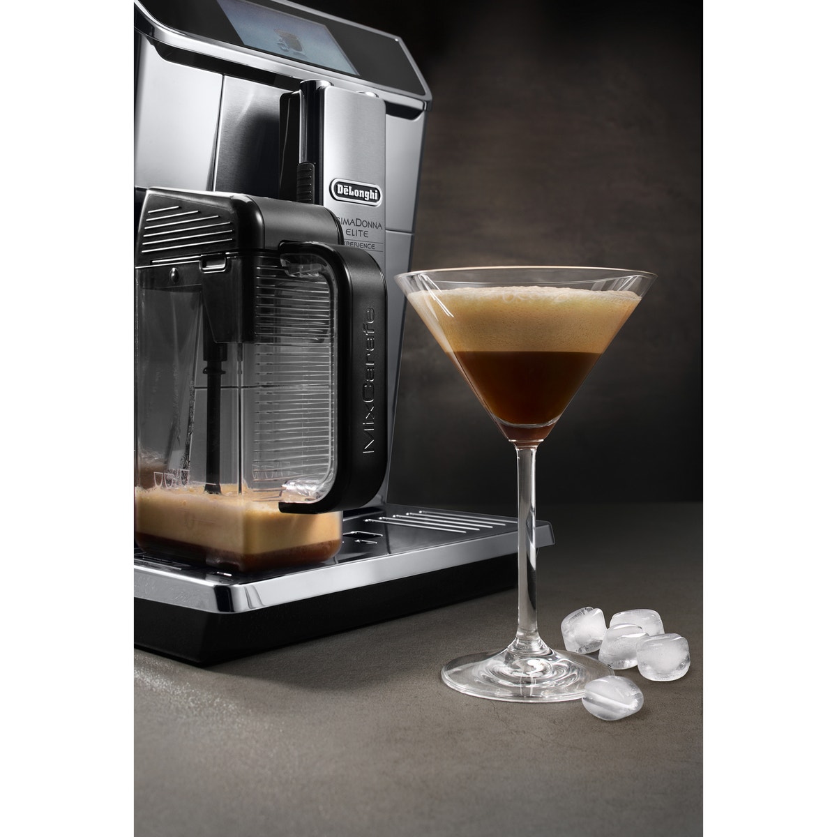Expresso Broyeur primadonna elite experience ECAM650.85ms argent, DELONGHI