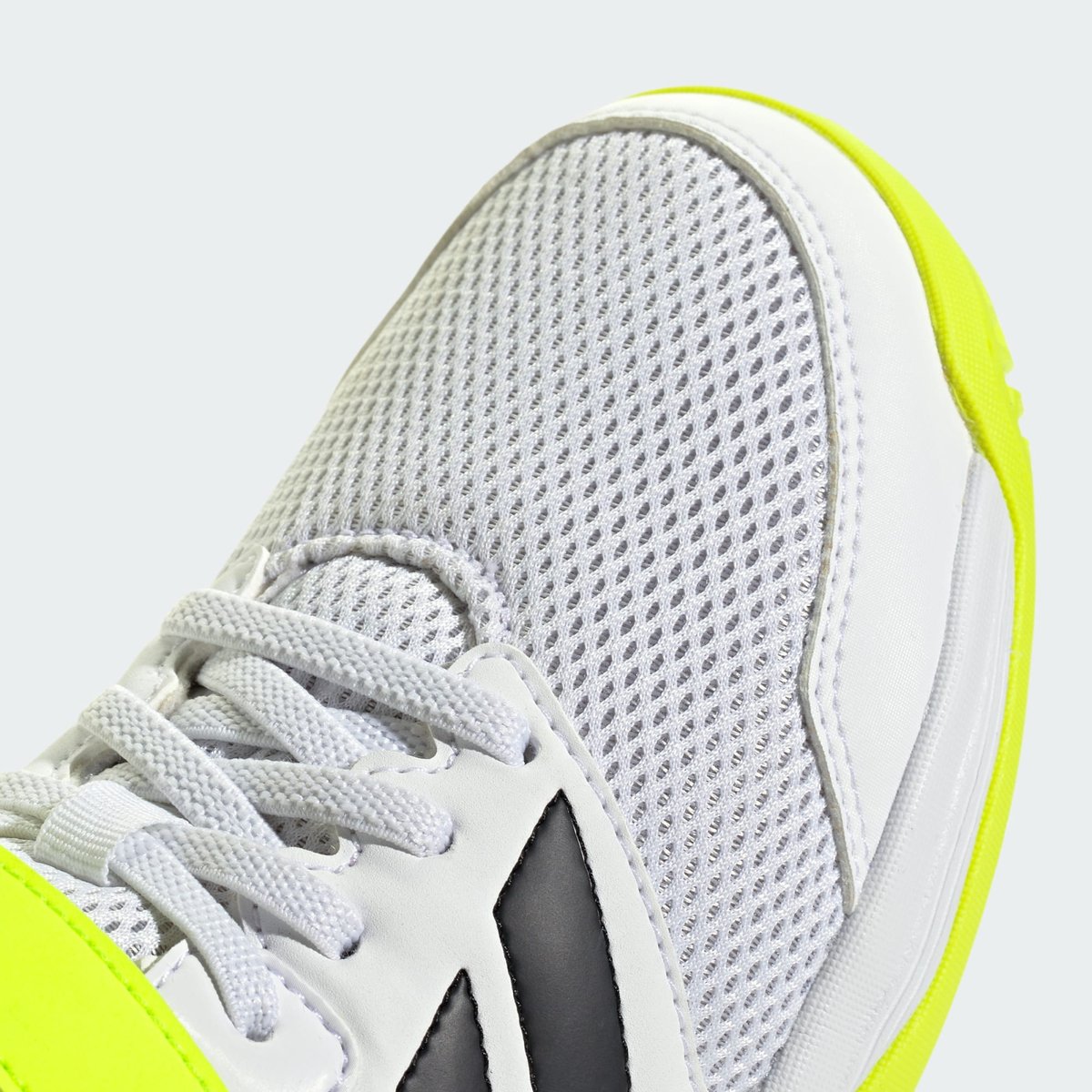 Baskets SPEEDCOURT VELCRO cloud white / core black / lucid lemon, adidas Performance