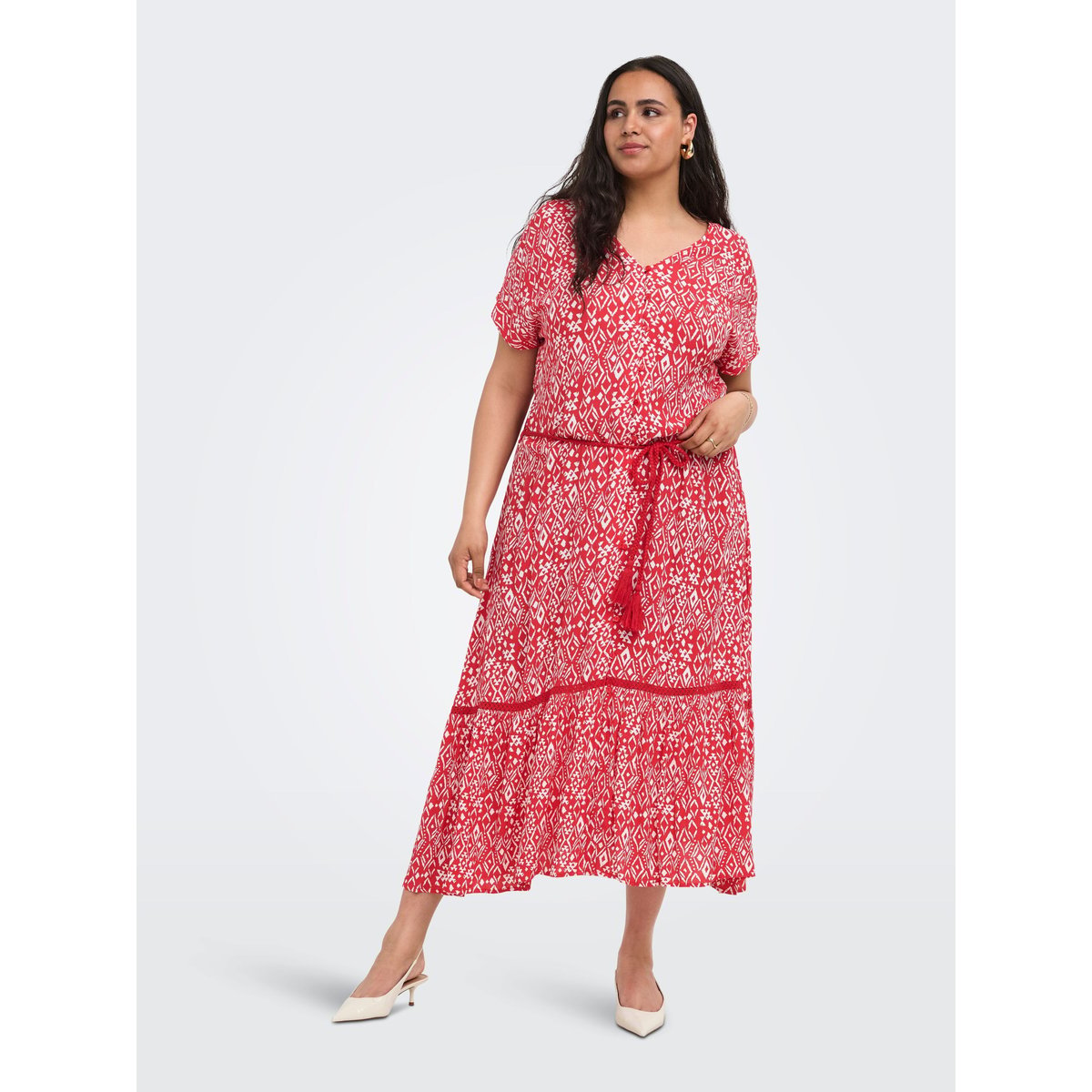 Robe poinsettia, ONLY CARMAKOMA