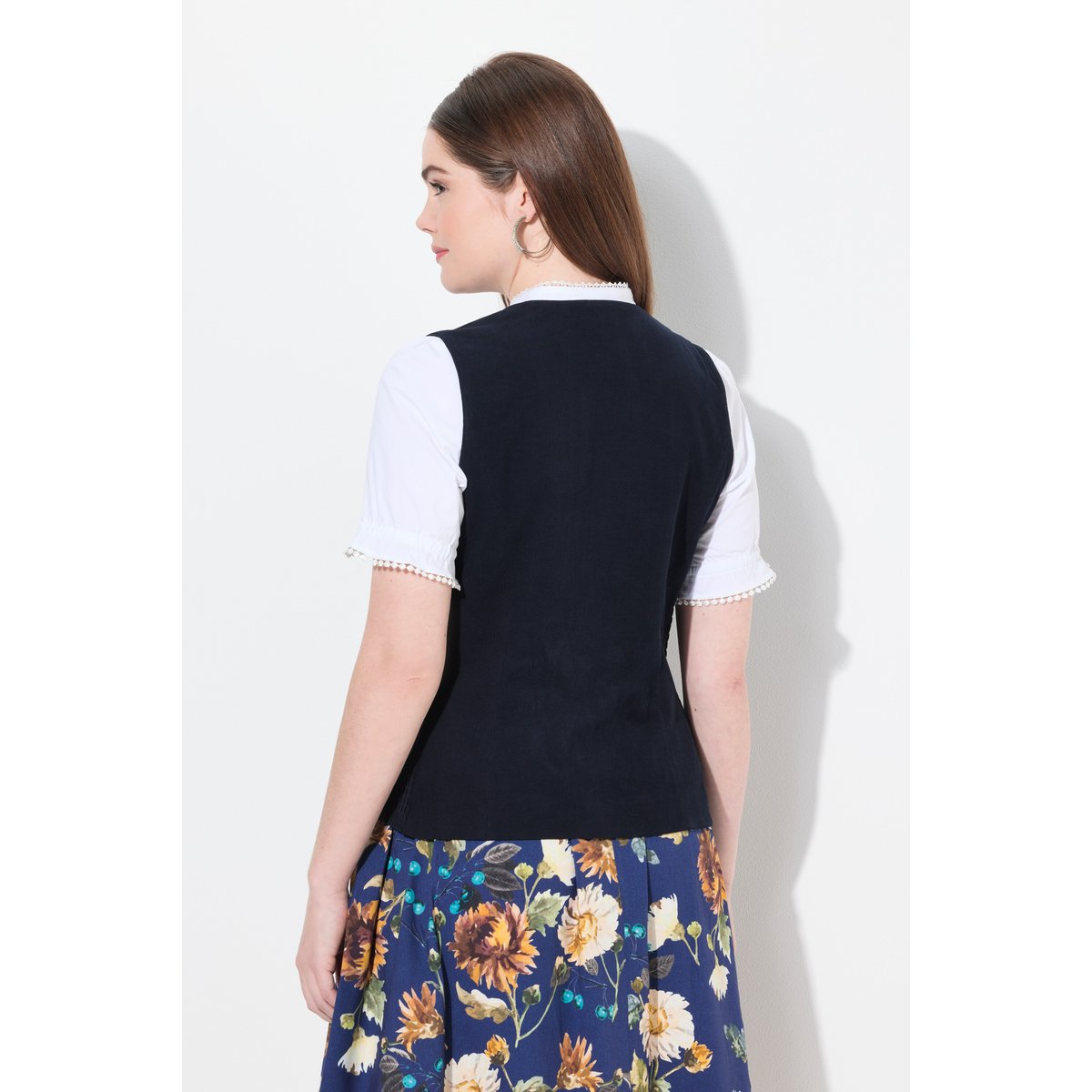 Bustier inspiré du costume traditionnel marine, ULLA POPKEN