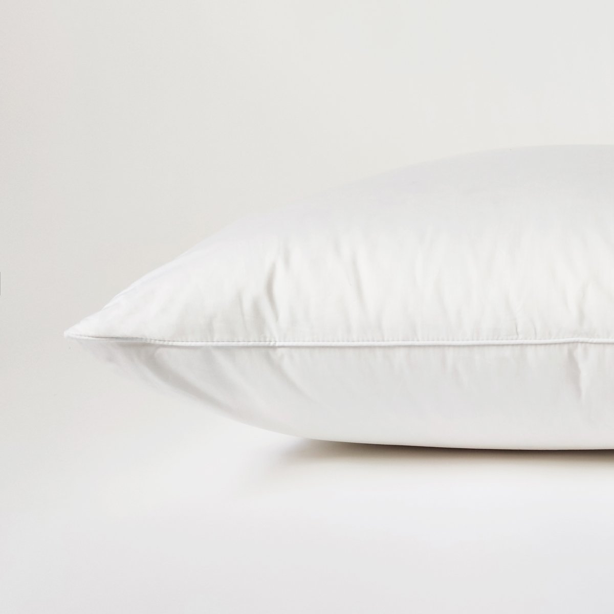 Oreiller MEDIUM 30% Duvet Anti-acariens - Coton Bio - Edgard blanc, WAKE ME GREEN