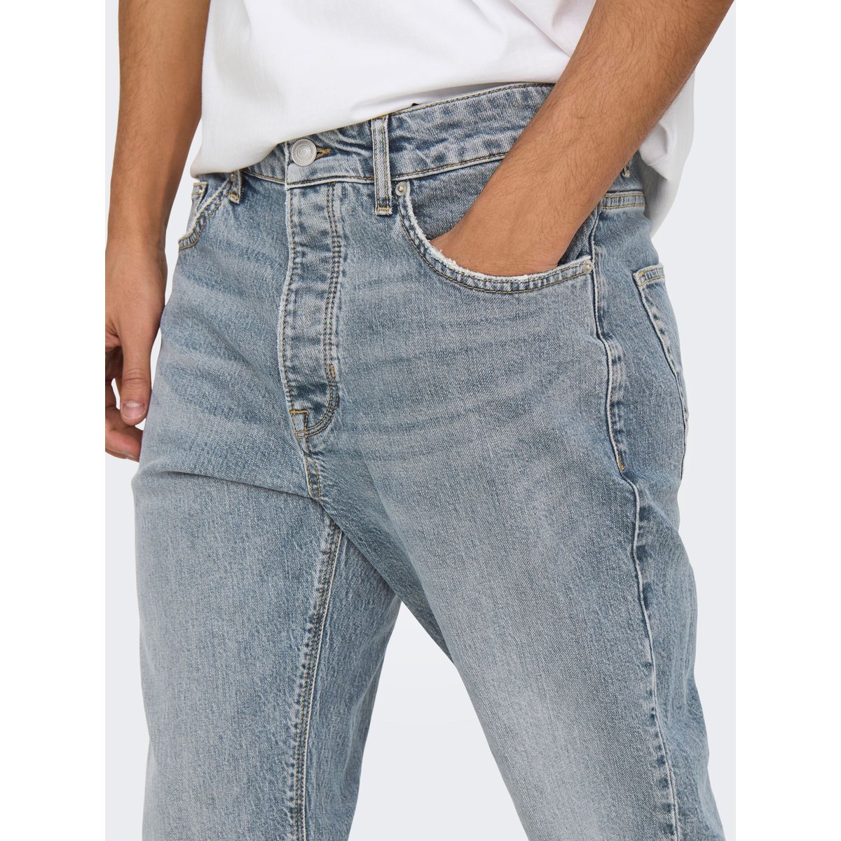 Jean Coupe Décontractée medium blue denim, ONLY & SONS