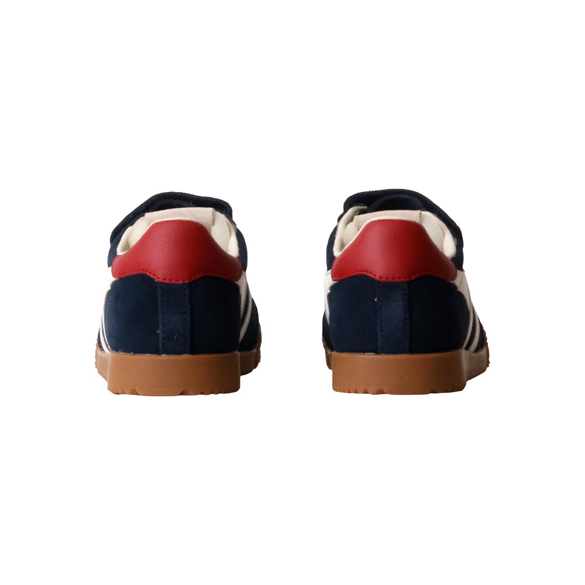 Basket Basse Cuir Elan Strap Tainer bleu, GOLA