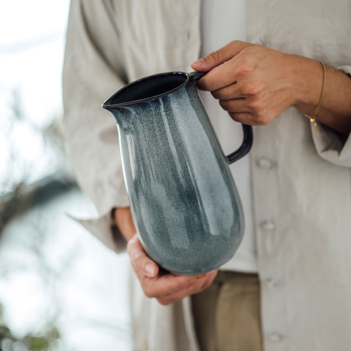 Cruche LAVE gris, LIKE. BY VILLEROY & BOCH