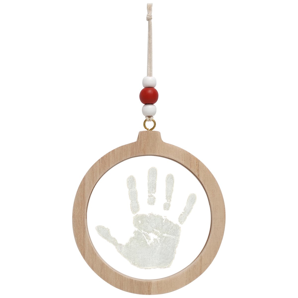 Boule de Noël empreinte transparente transparente, VINTIUN