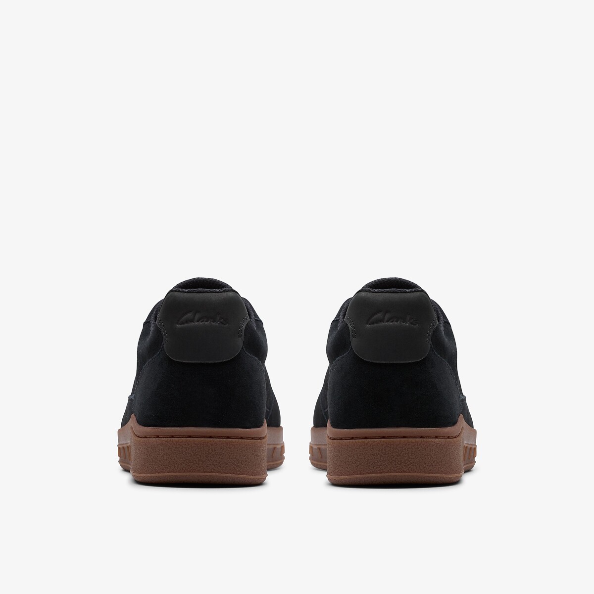 Baskets en cuir CraftRally Ace noir, CLARKS