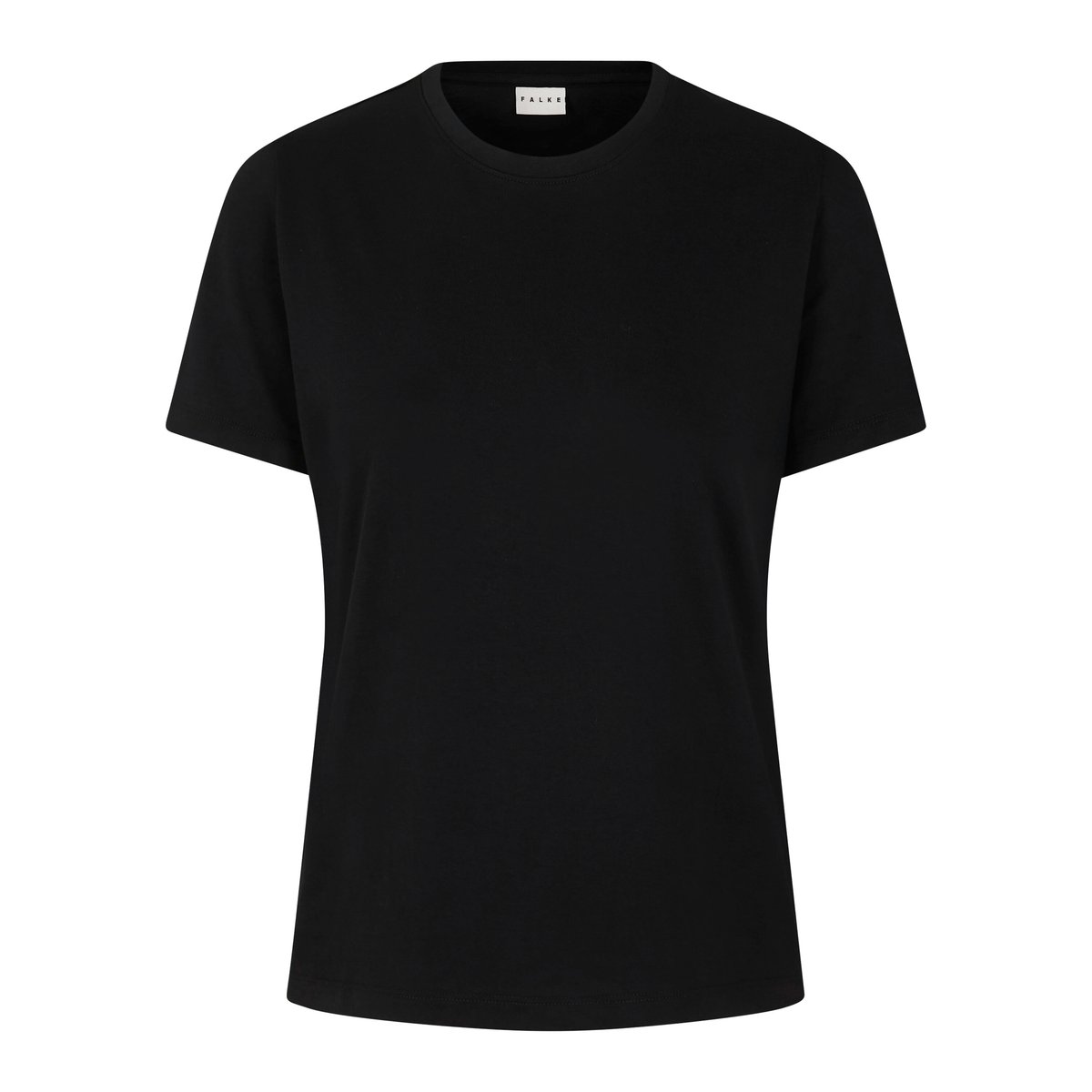 T-Shirt Essential Cotton noir, FALKE