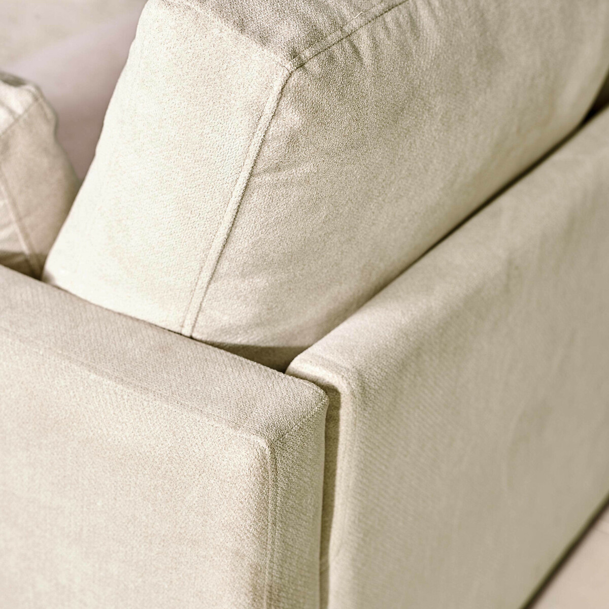 Odelia Chenille 2 Seater Sofa linen, SO'HOME