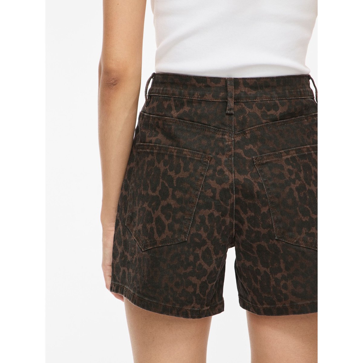 Shorts En Jean marron - coffee bean1, VILA